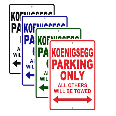 Koenigsegg Signs