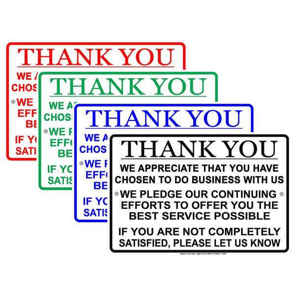 Services Signs