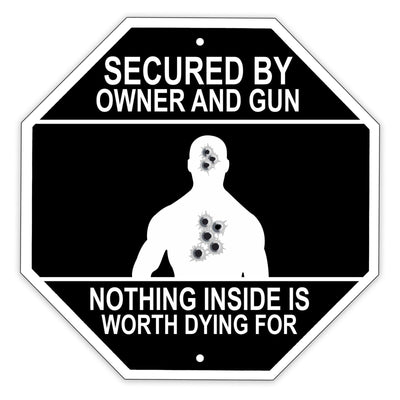 Gun and Firearms Novelty Signs