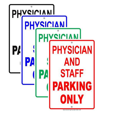 Employee and Staff Parking Signs