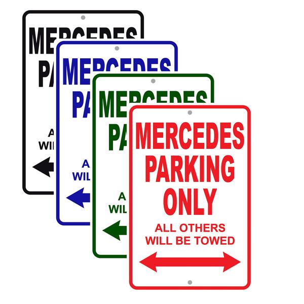Mercedes Car Signs