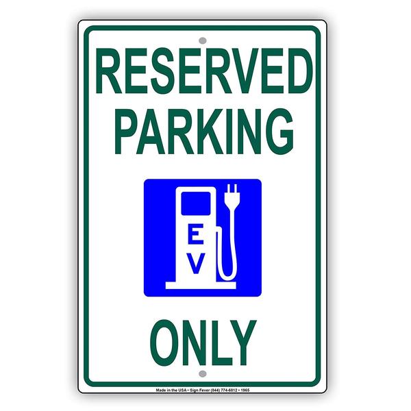 Reserved Parking Signs