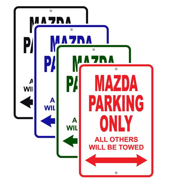 Mazda Car Signs