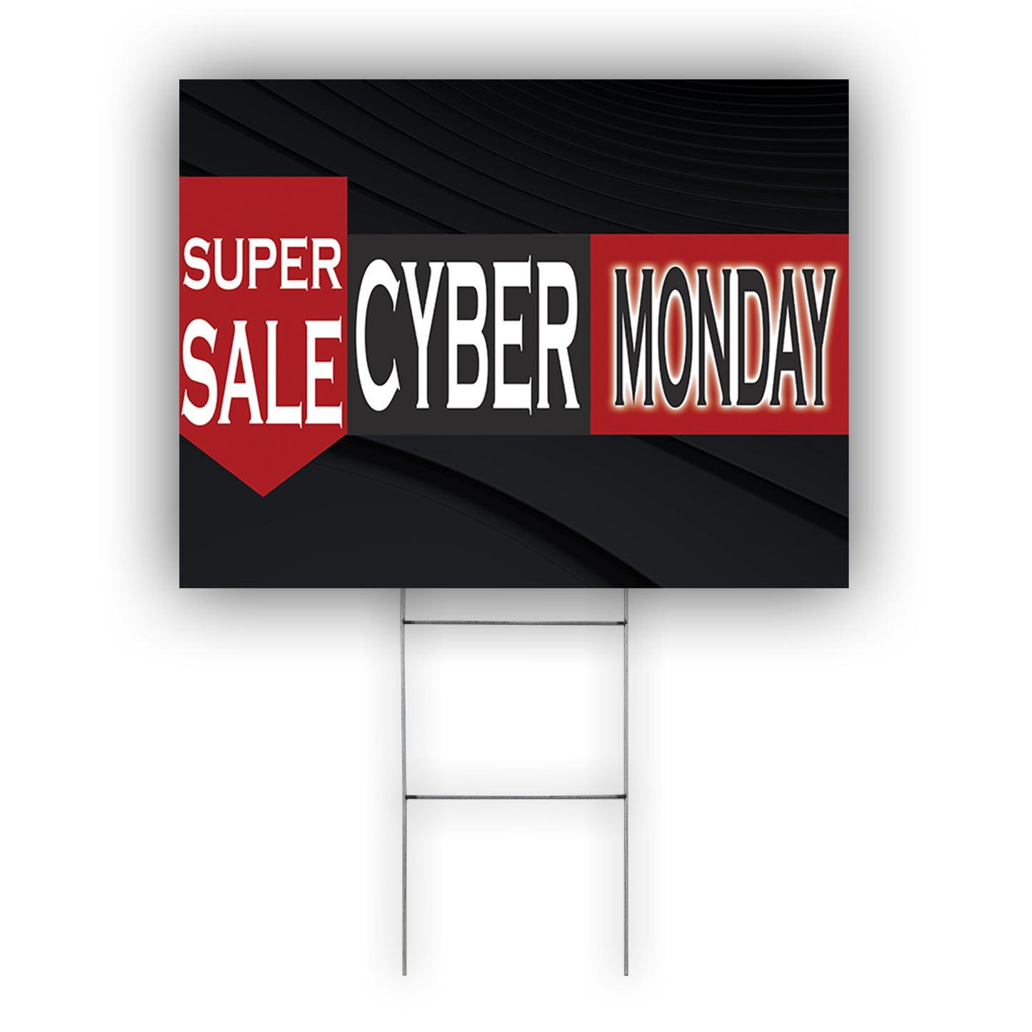 Super Sale Cyber Monday Coroplast Yard Sign