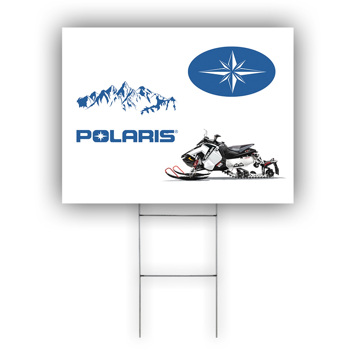 Polaris Coroplast Yard Sign