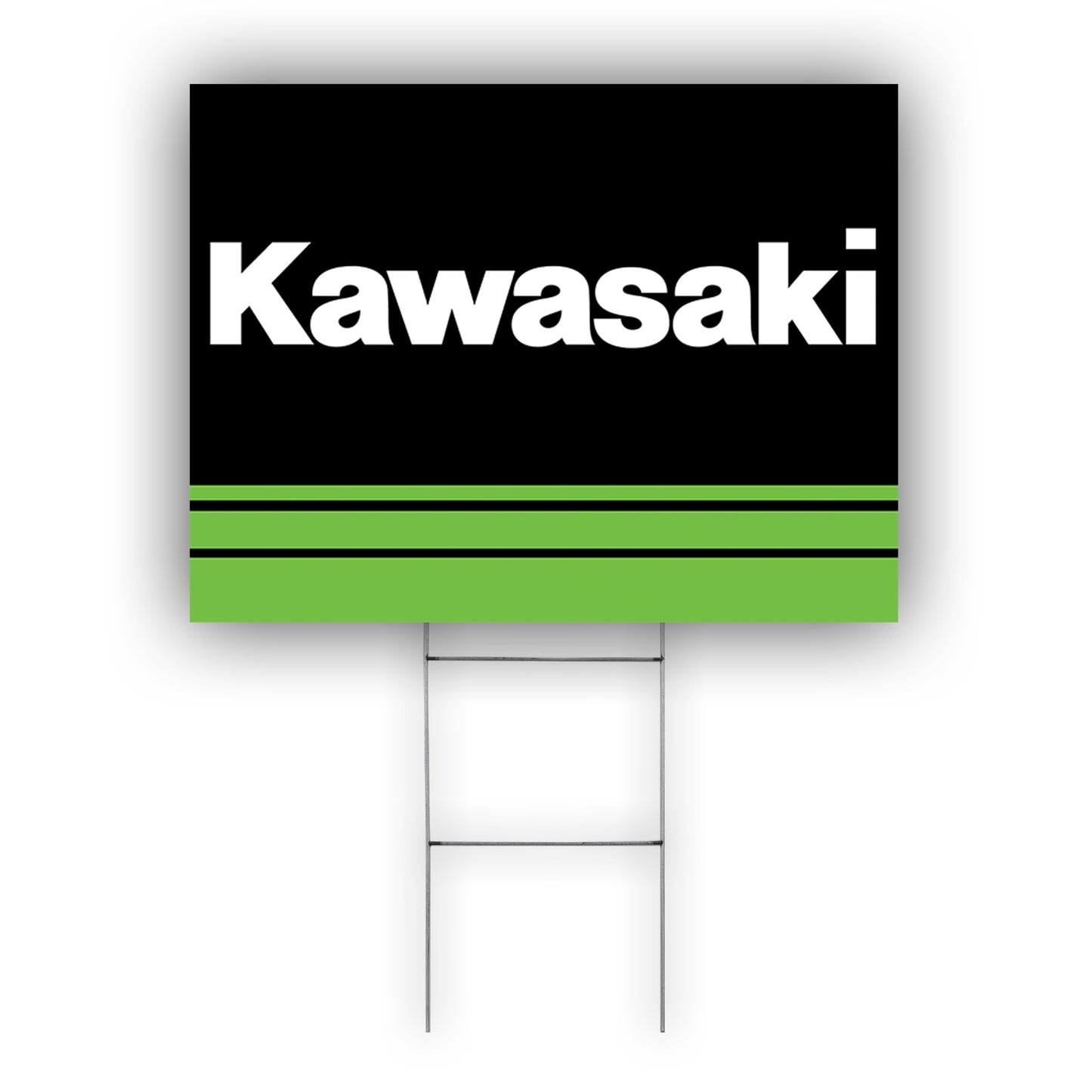 Kawasaki Coroplast Yard Sign