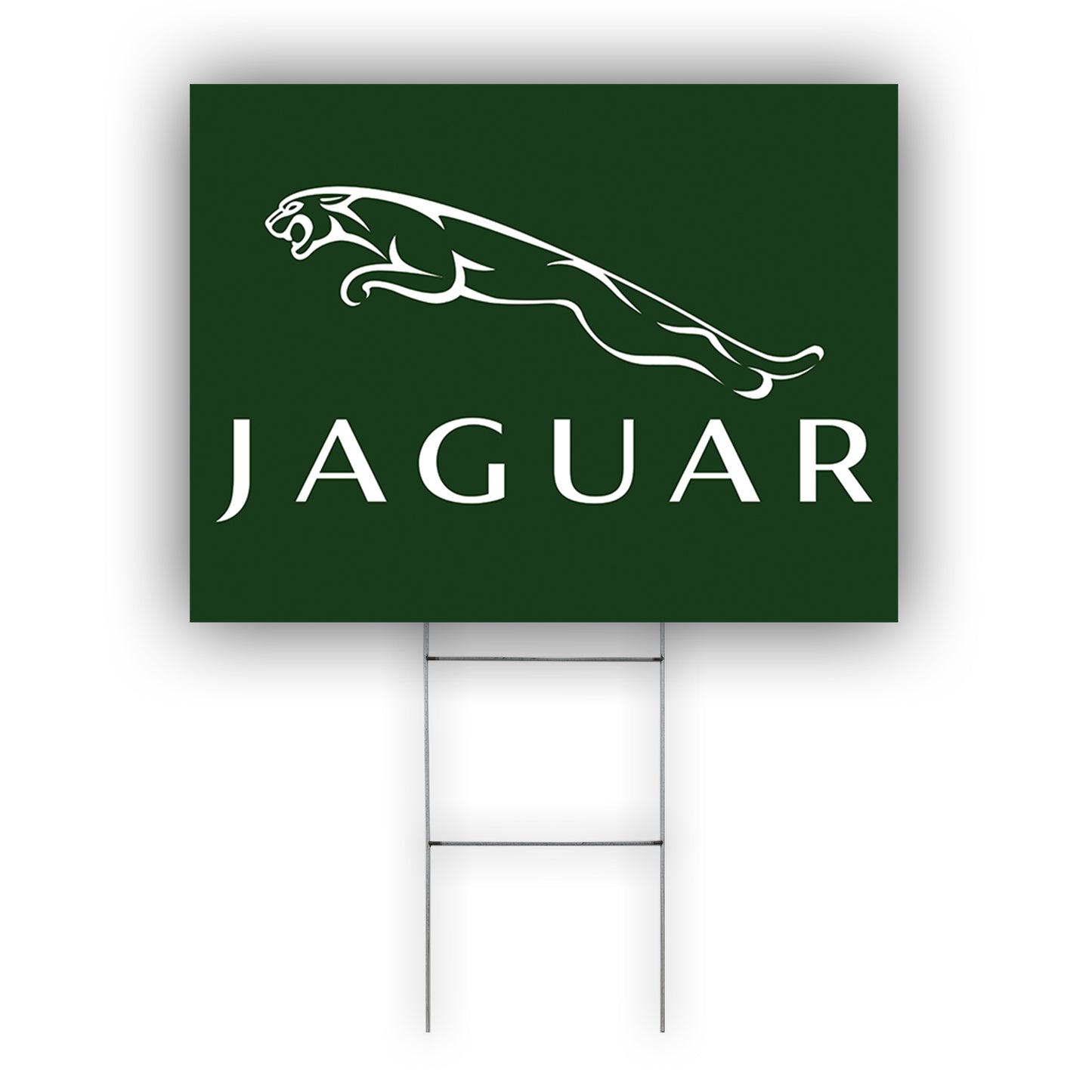 Jaguar Coroplast Yard Sign