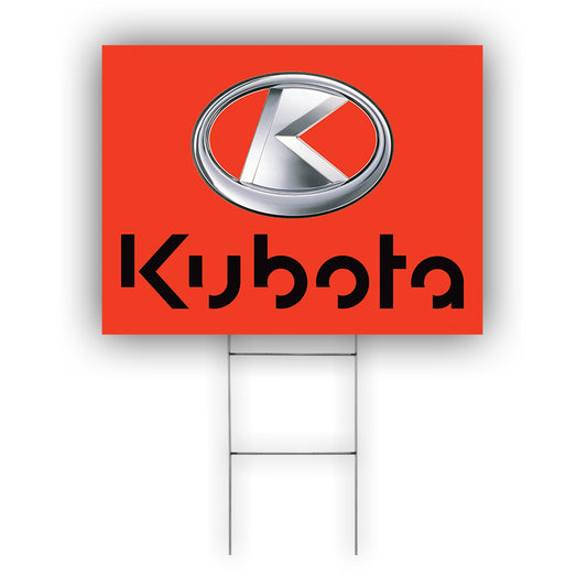 Kubota Coroplast Yard Sign