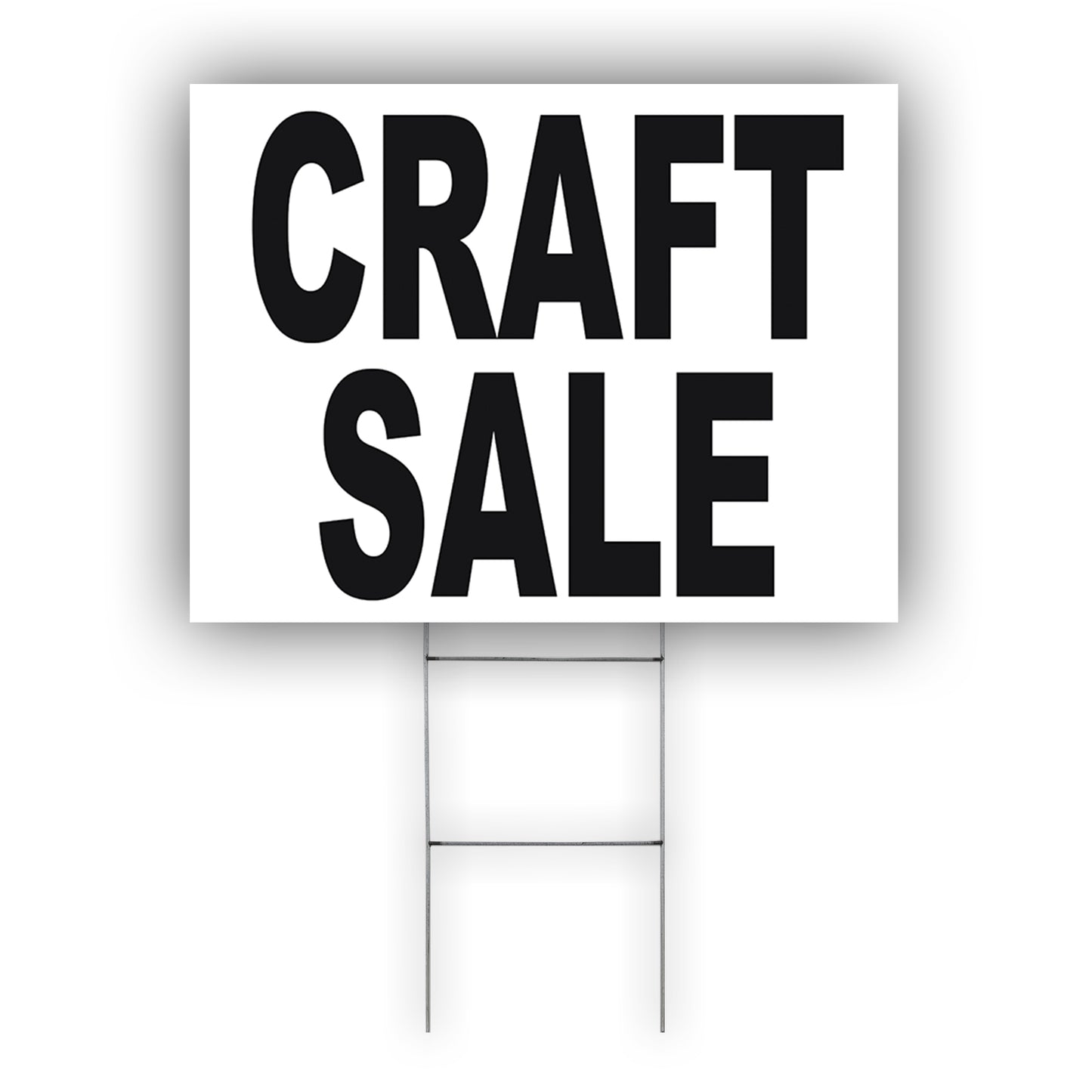 Craft Sale Coroplast Yard Sign