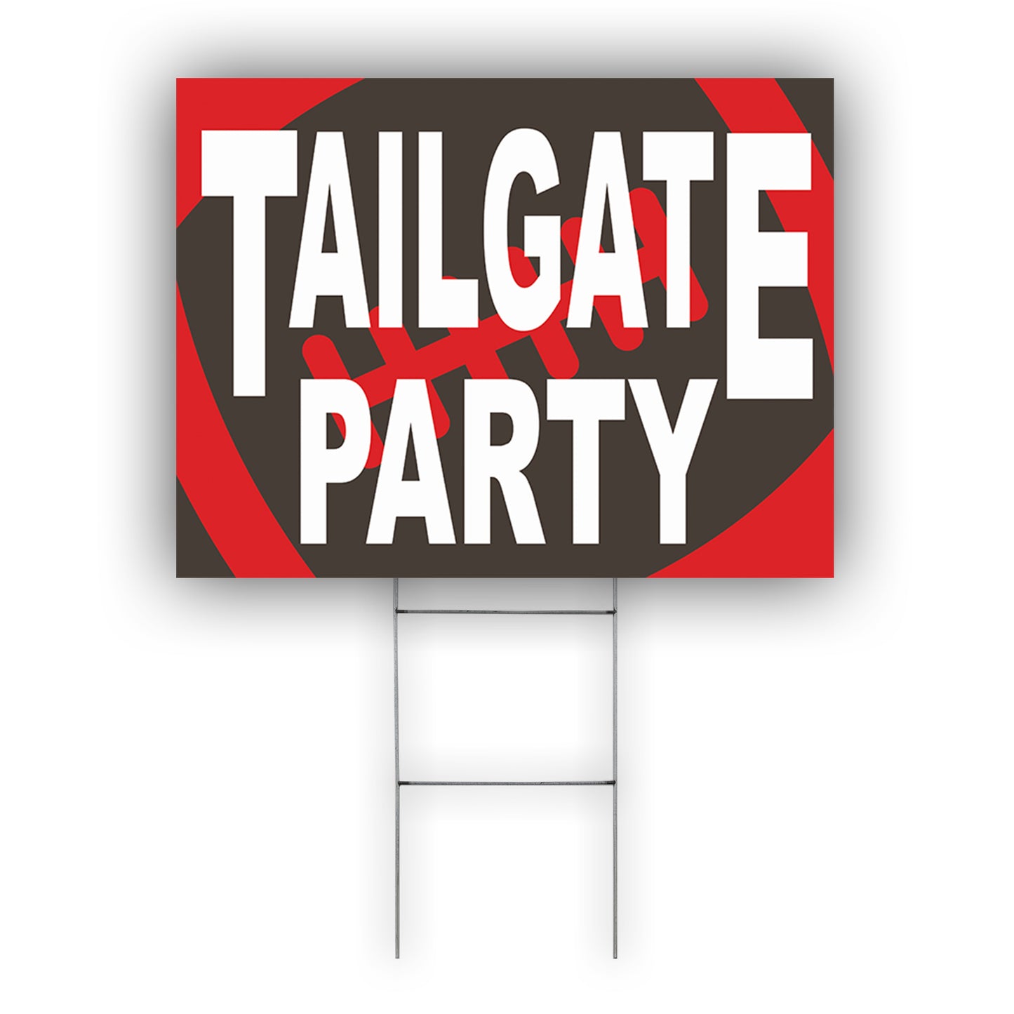 Tailgate Party Coroplast Yard Sign