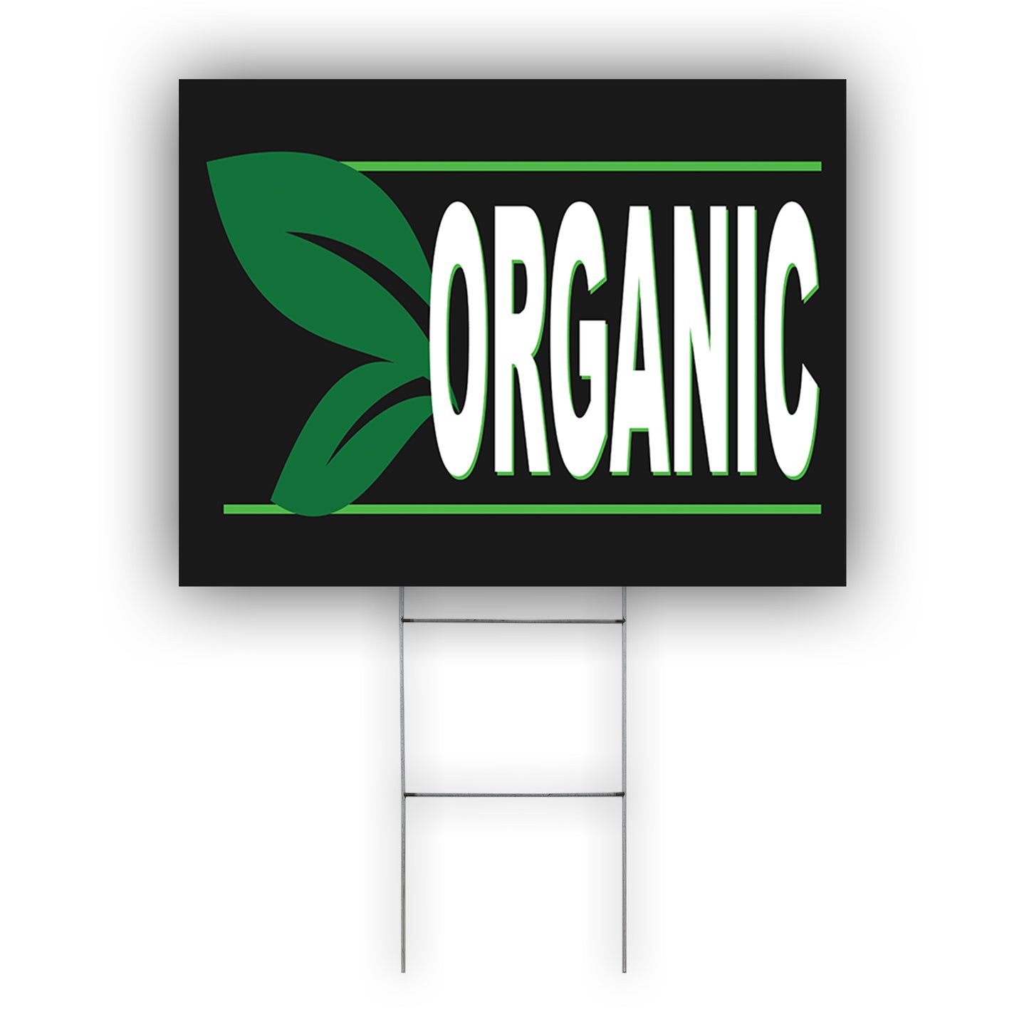 Organic Coroplast Yard Sign