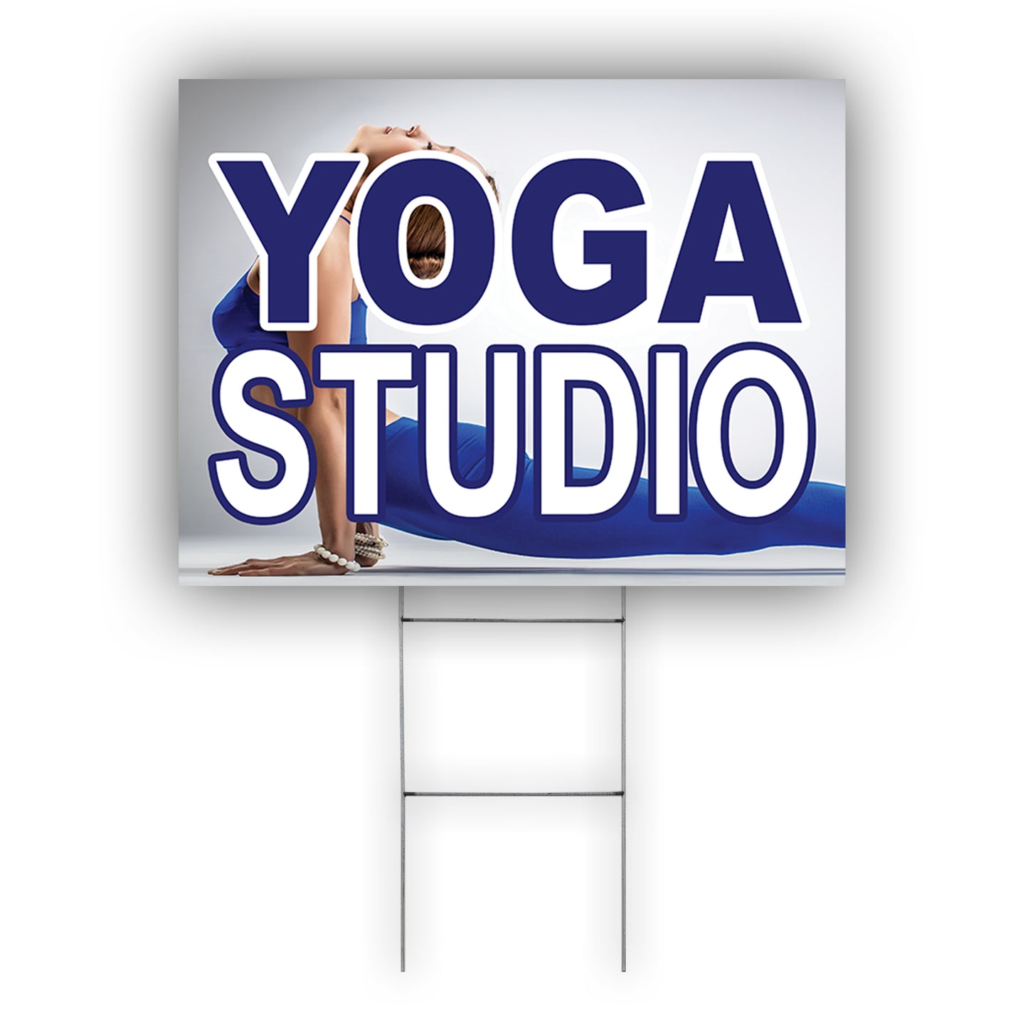 Yoga Studio Coroplast Yard Sign