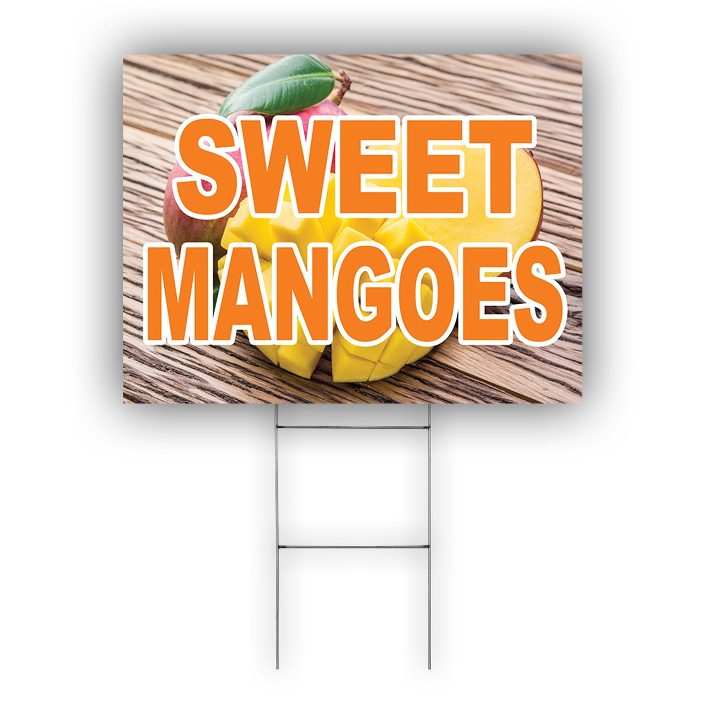 Sweet Mango Coroplast Yard Sign