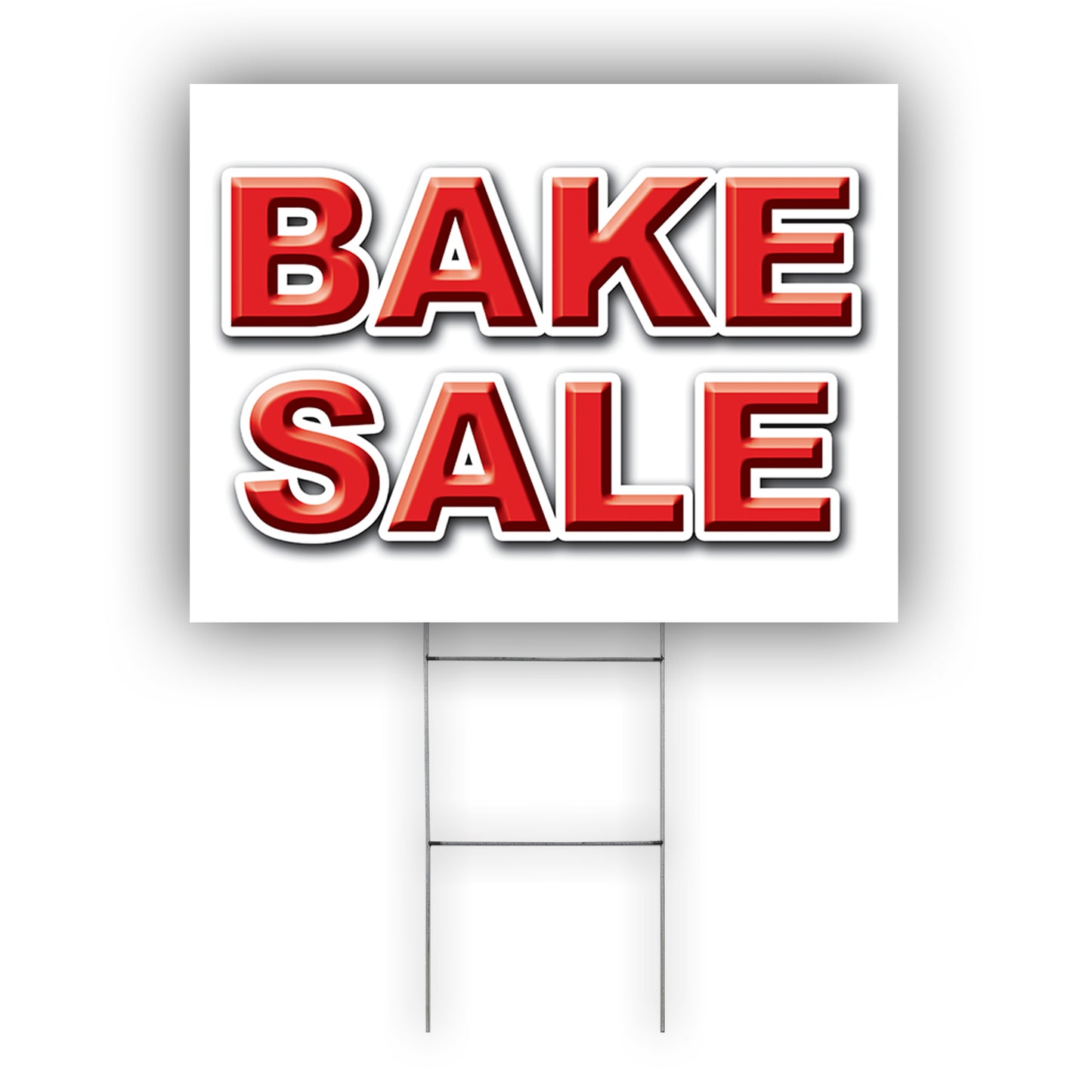 Bake Sale Coroplast Yard Sign