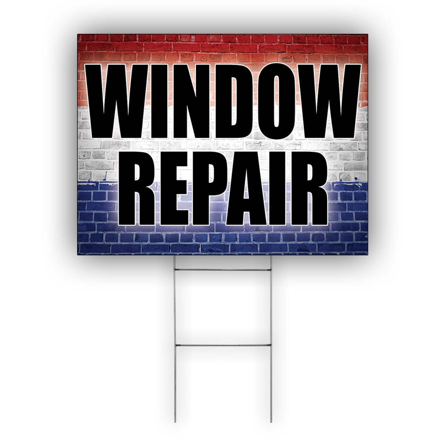 Window Repair Coroplast Yard Sign