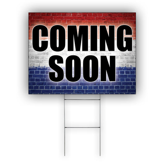 Coming Soon Coroplast Yard Sign