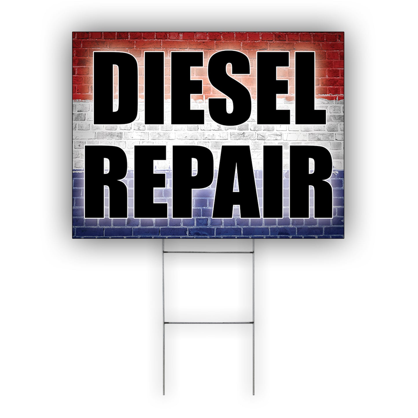 Diesel Repair Coroplast Yard Sign