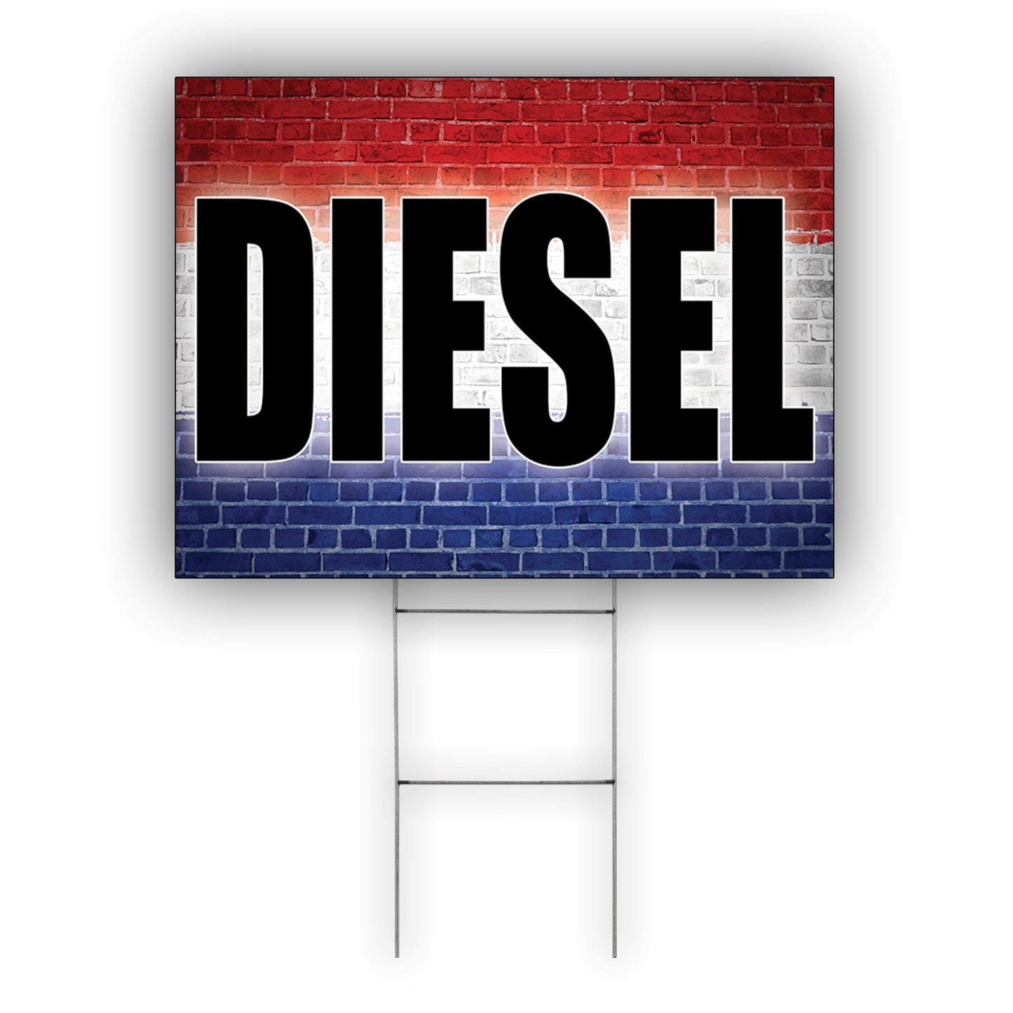Diesel Coroplast Yard Sign