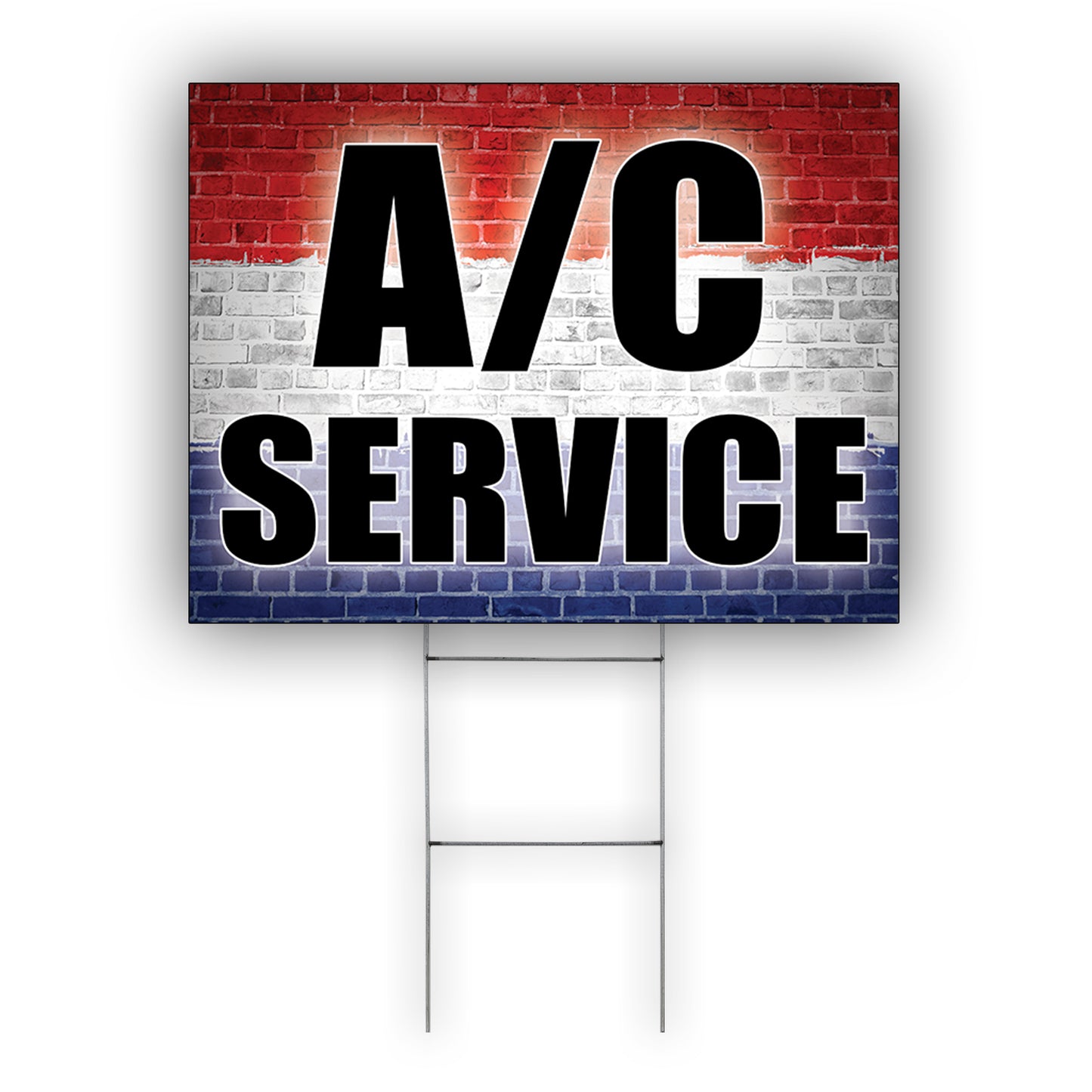AC Service Coroplast Yard Sign
