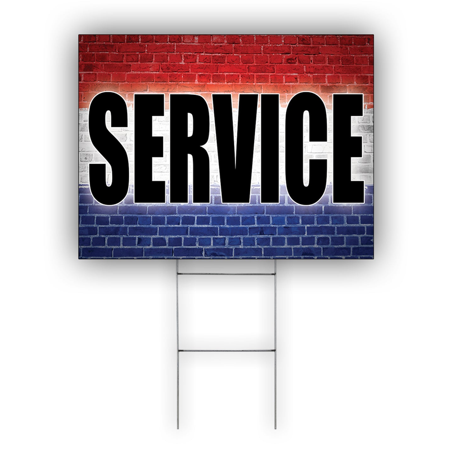 Service Coroplast Yard Sign