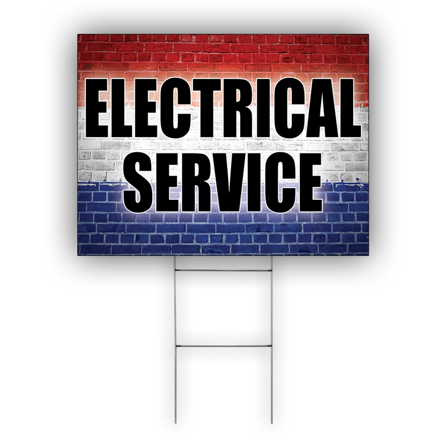 Electrical Service Coroplast Yard Sign