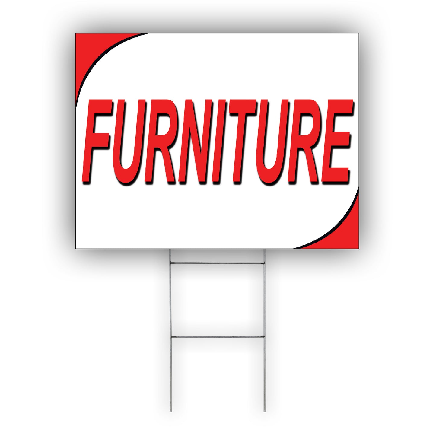 Furniture Coroplast Yard Sign