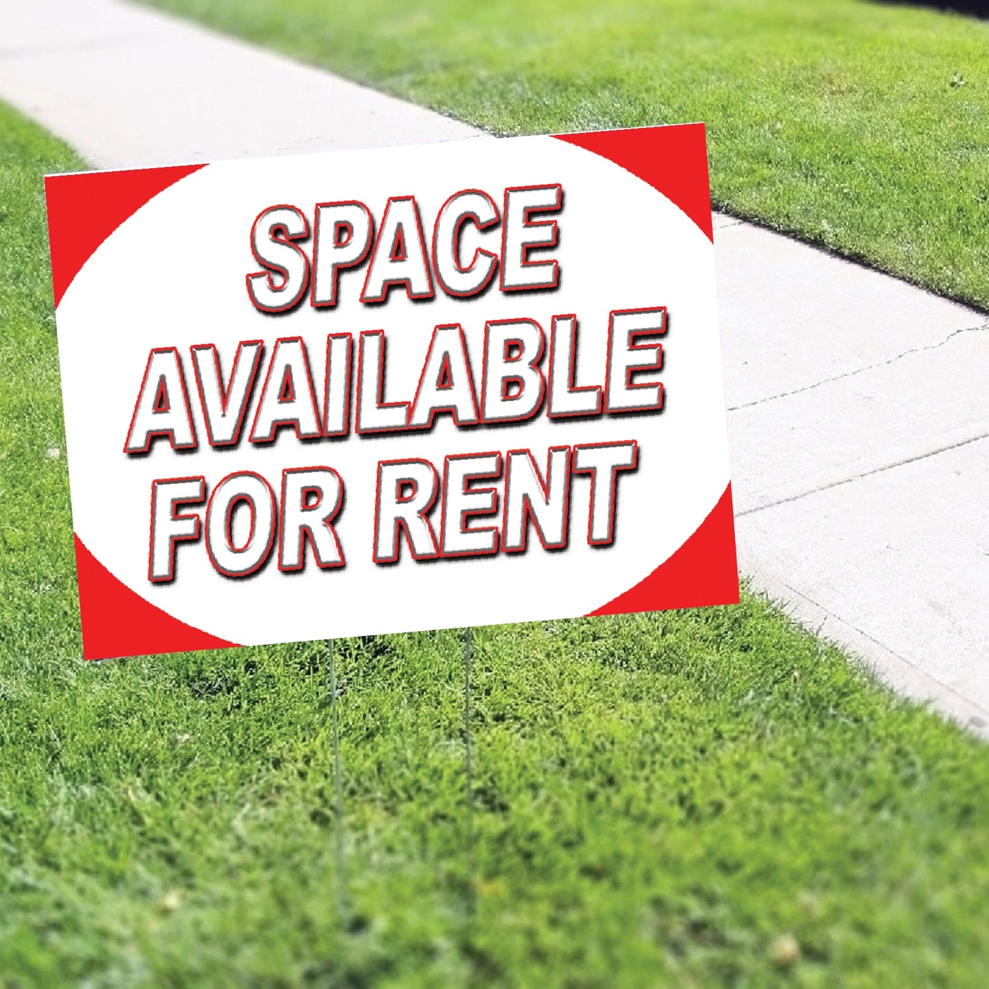 Space Available For Rent Coroplast Yard Sign