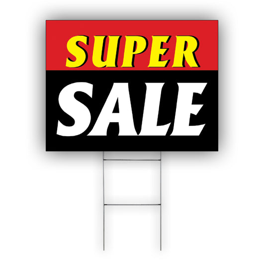 Super Sale Coroplast Yard Sign