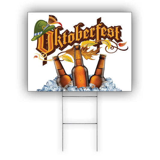 Oktoberfest Coroplast Yard Sign