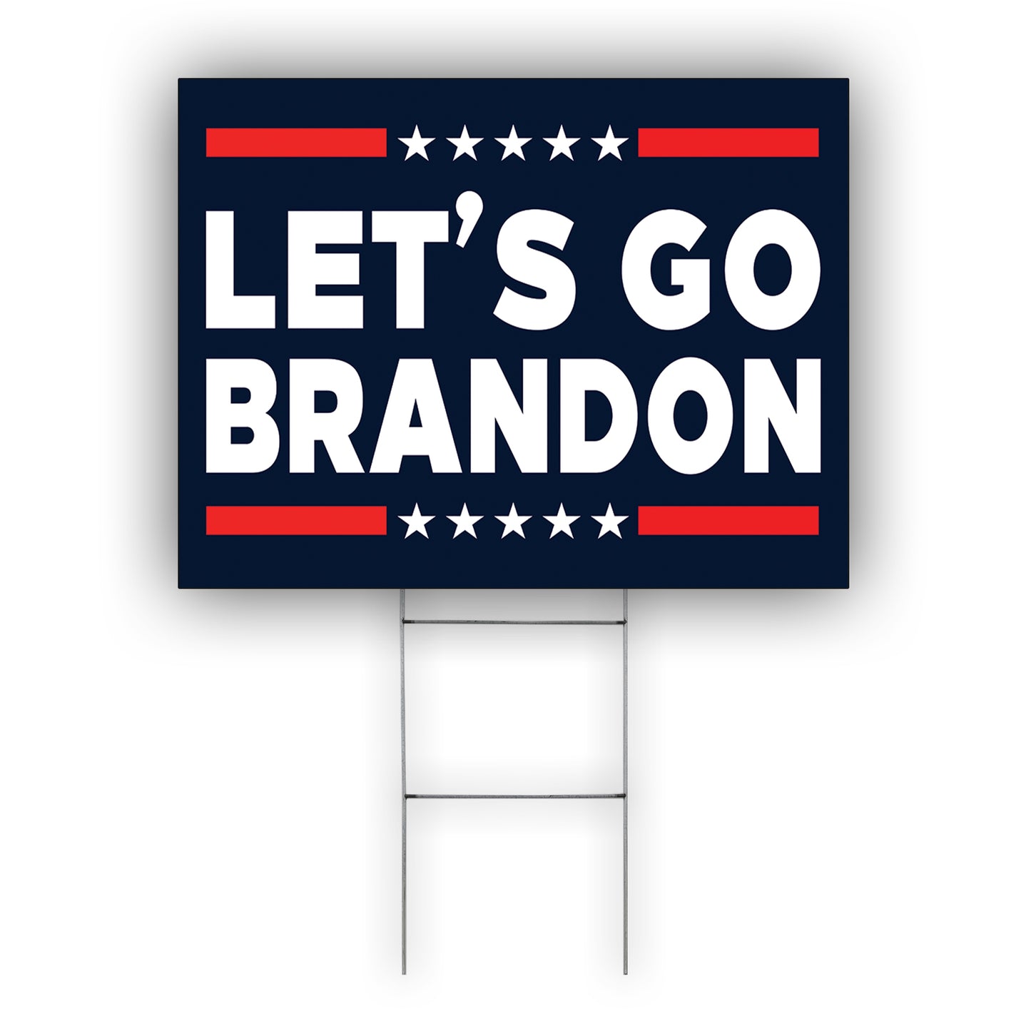 Let's go Brandon coroplast yard sign
