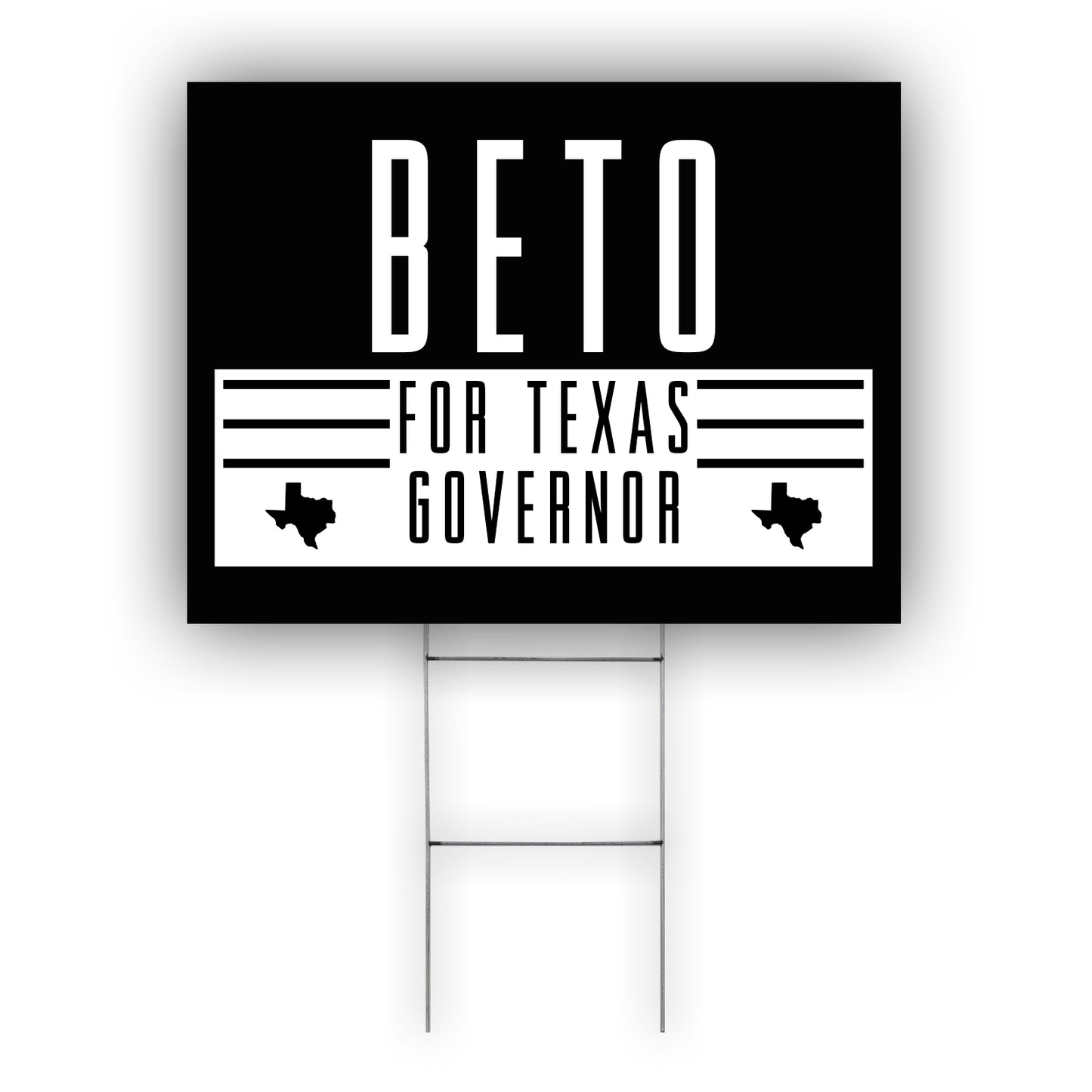 Beto For Texas Governor Beto O'Rourke Coroplast Yard Sign