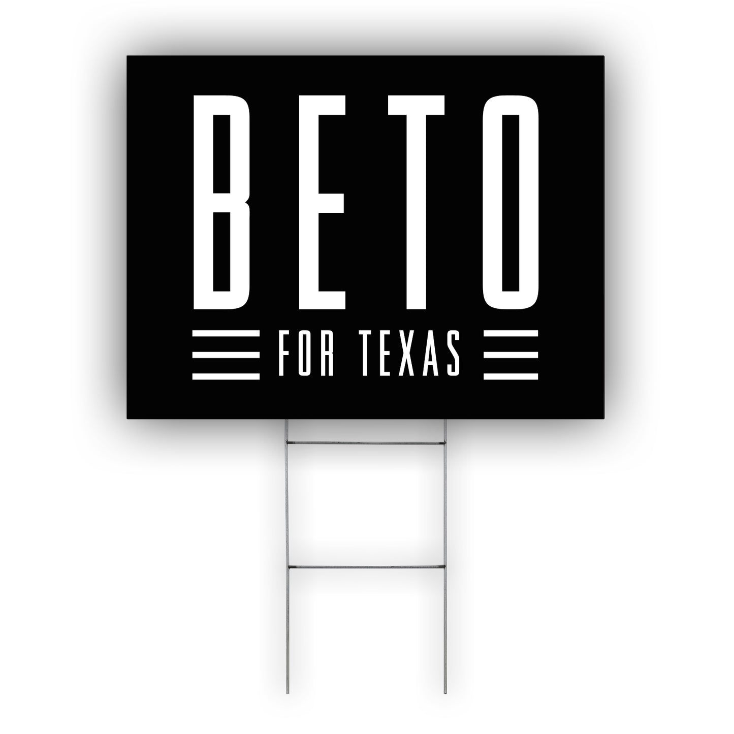 Beto For Texas Beto O'Rourke Coroplast Yard Sign