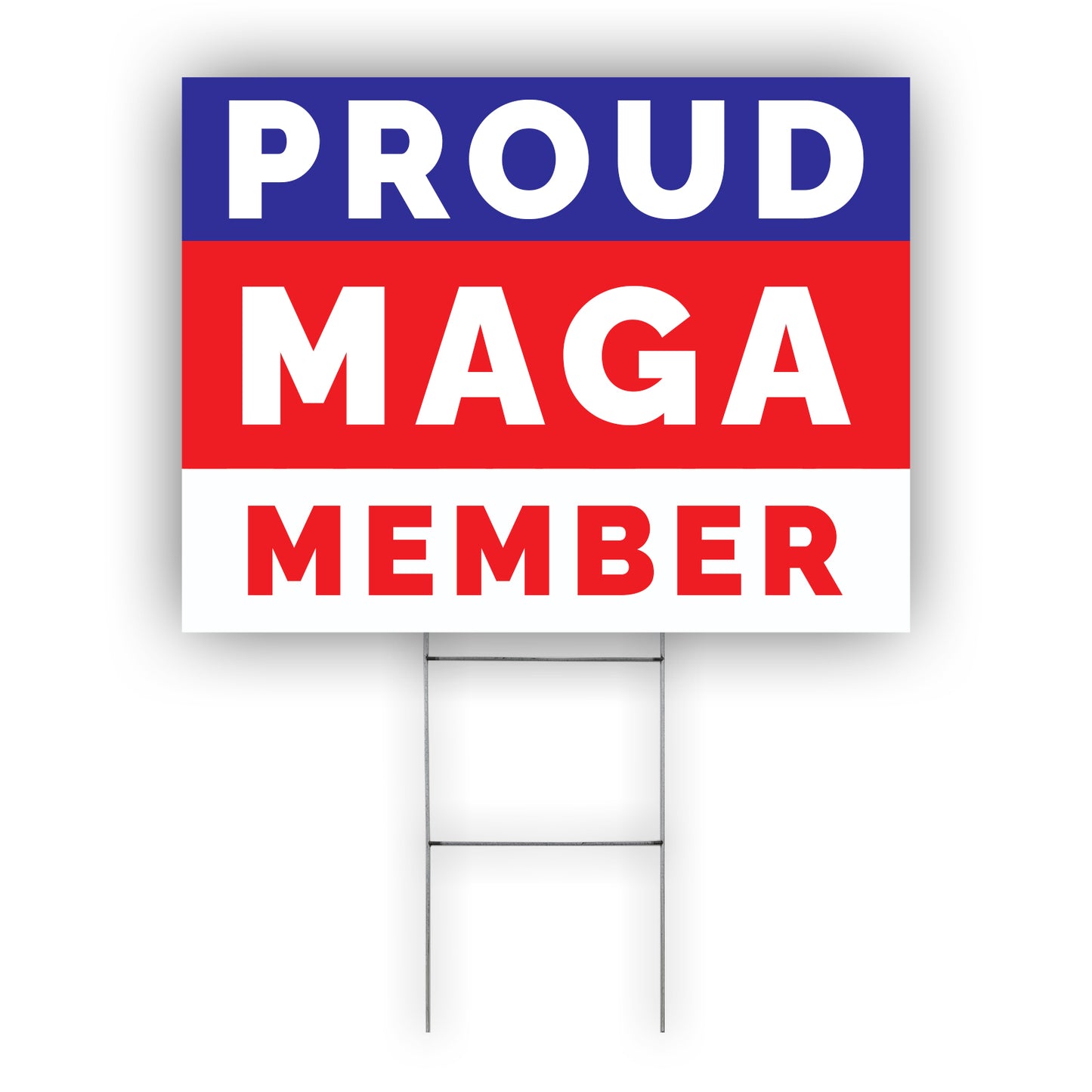 Proud Maga Member Coroplast Yard Sign