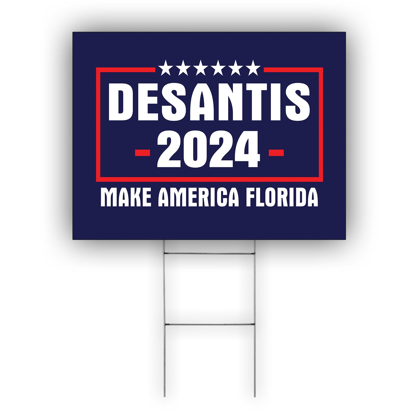DeSantis 2024 Make America Florida Coroplast Yard Sign