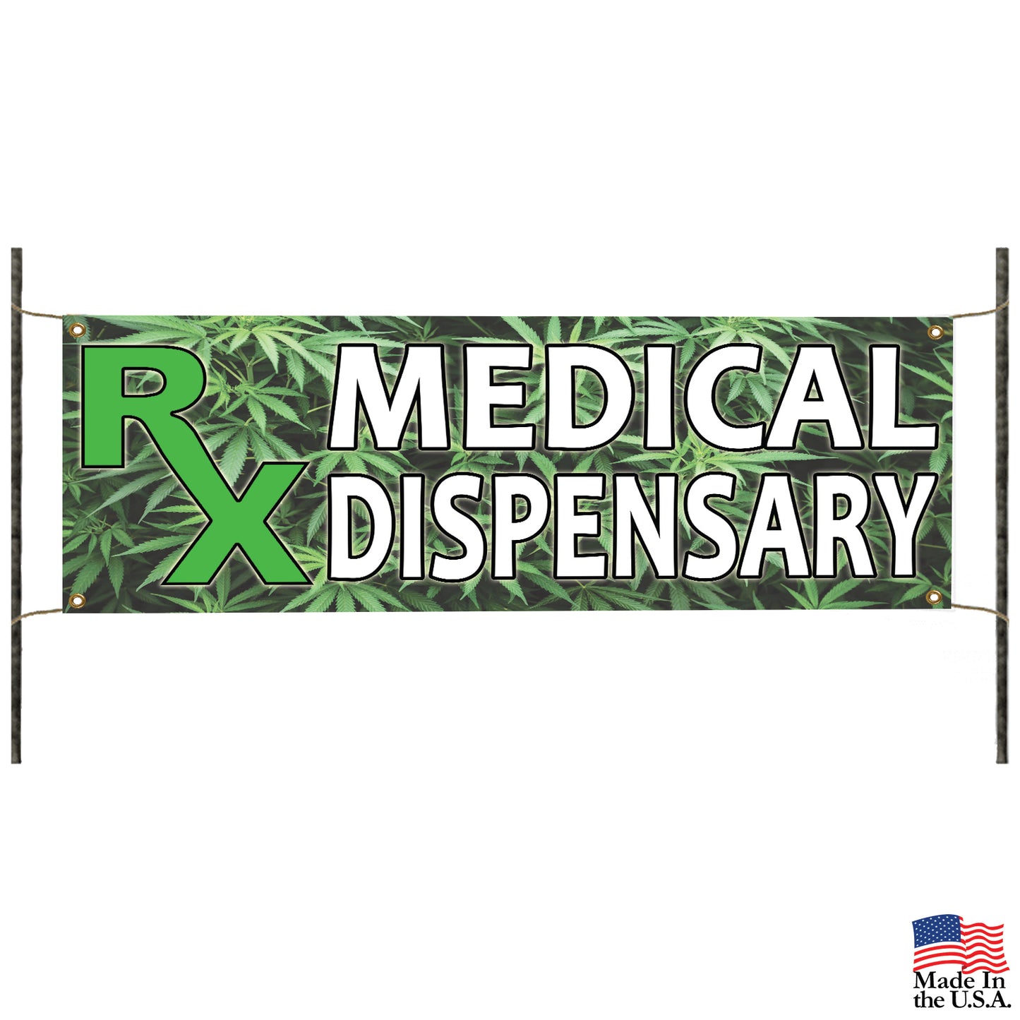 RX Medical Dispensary Vinyl Printed Banner Sign