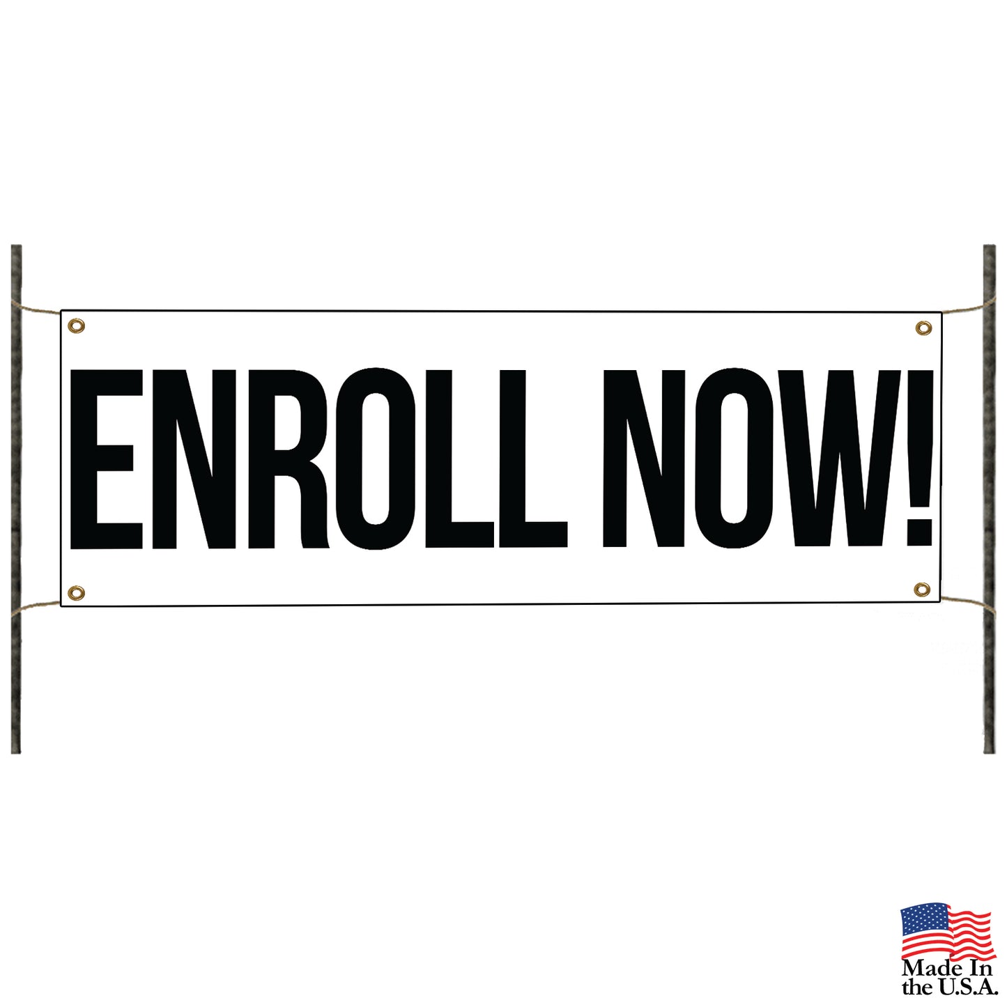 Enroll Now Vinyl Printed Banner Sign