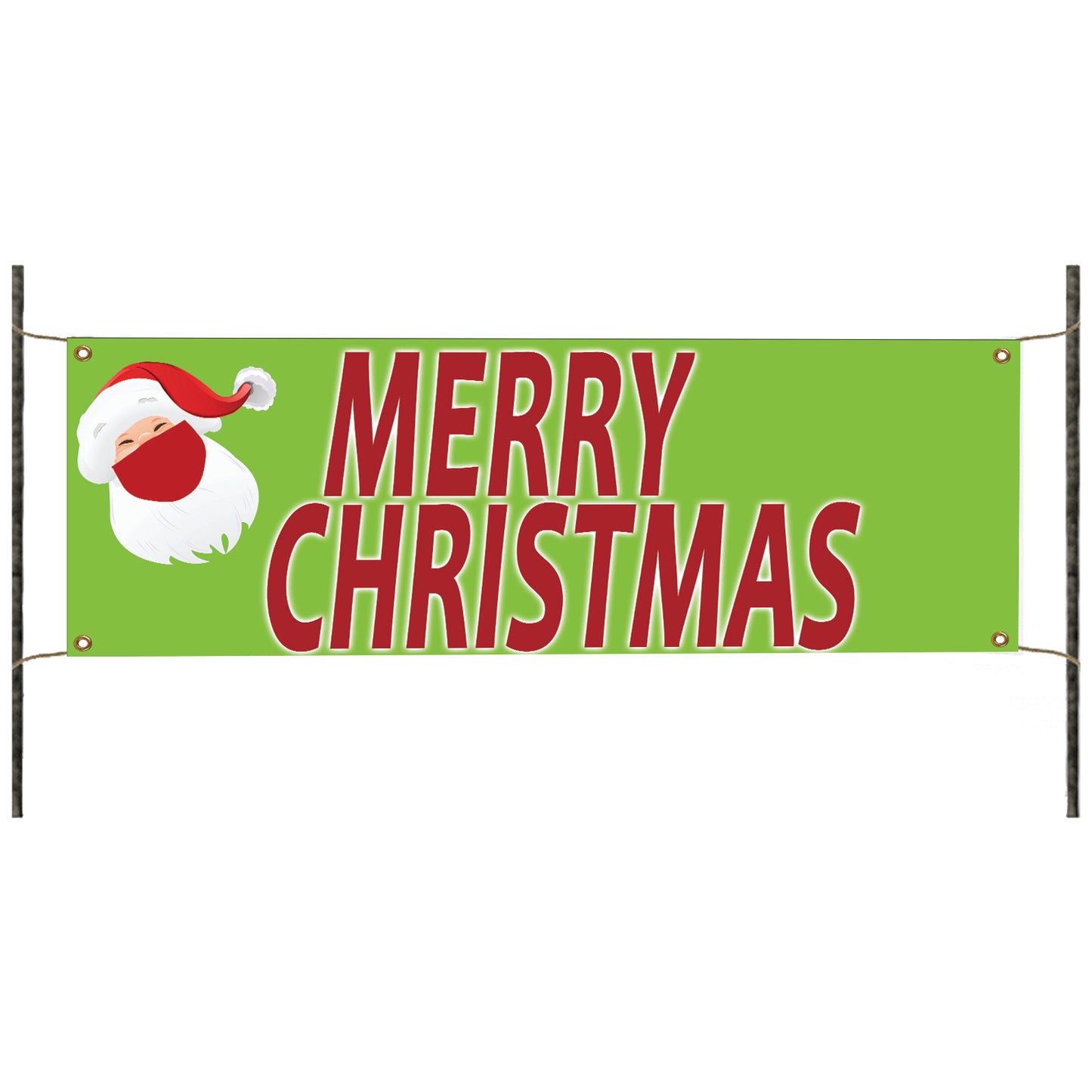 Merry Christmas vinyl printed banner sign