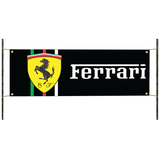 Ferrari vinyl printed banner sign