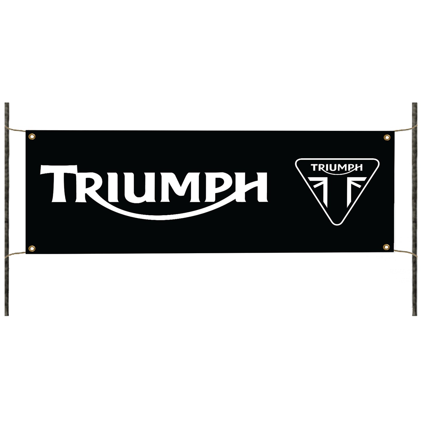 Triumph bike vinyl printed banner sign