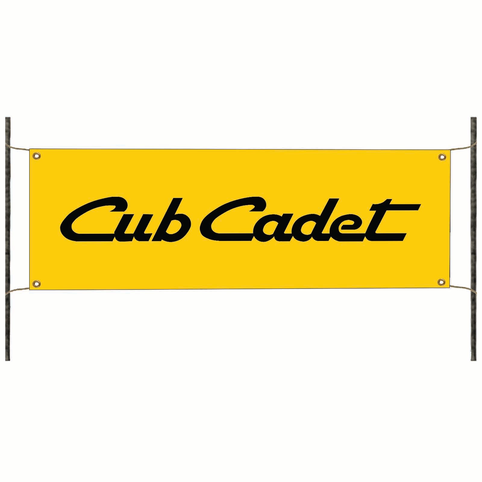 Cub cadet vinyl printed banner sign