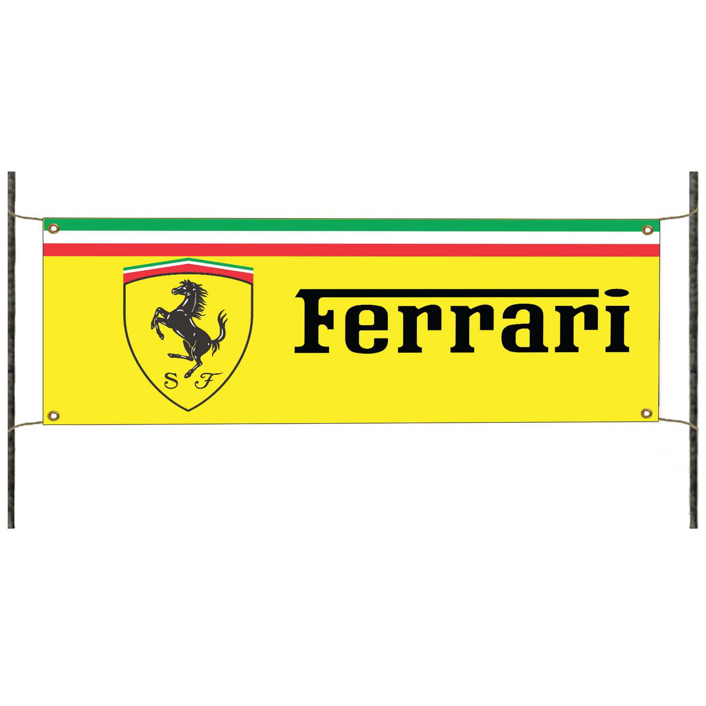 Ferrari car vinyl printed banner sign