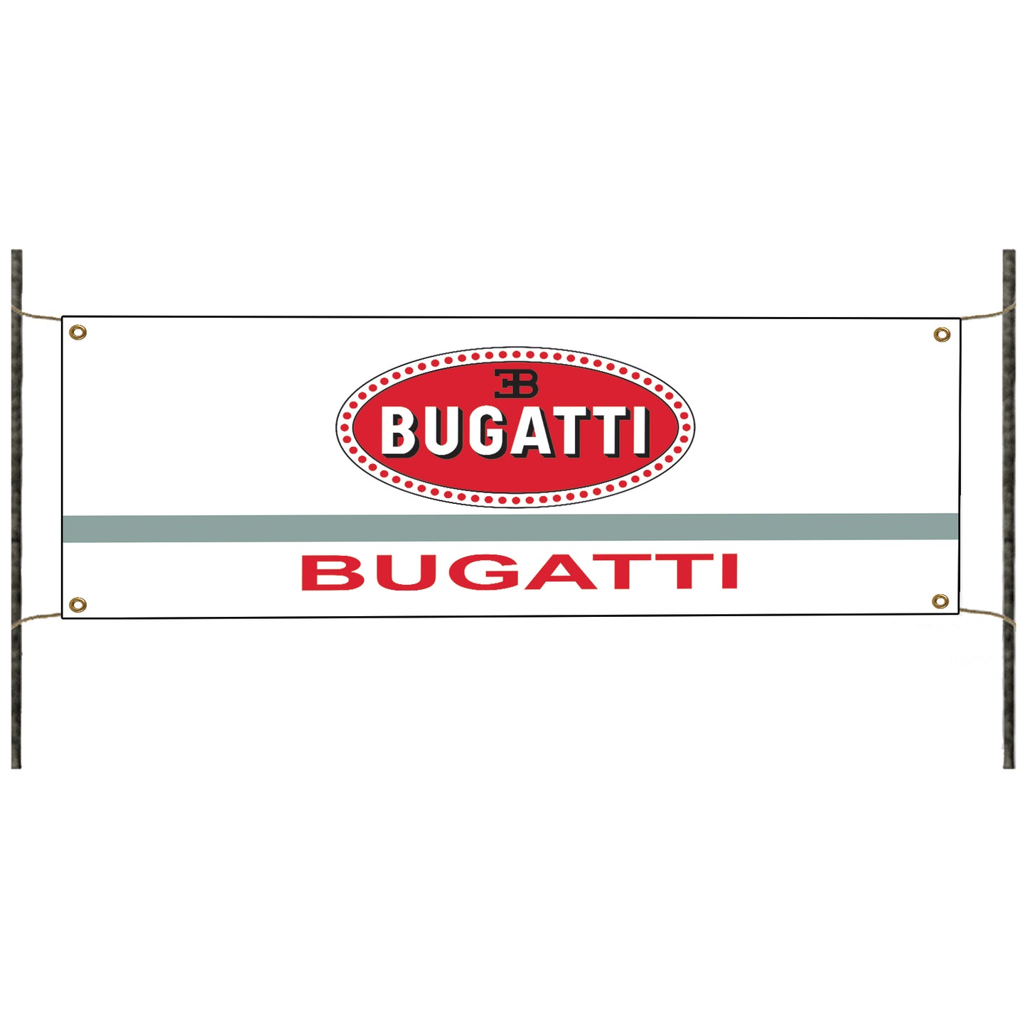 Bugatti vinyl printed banner sign