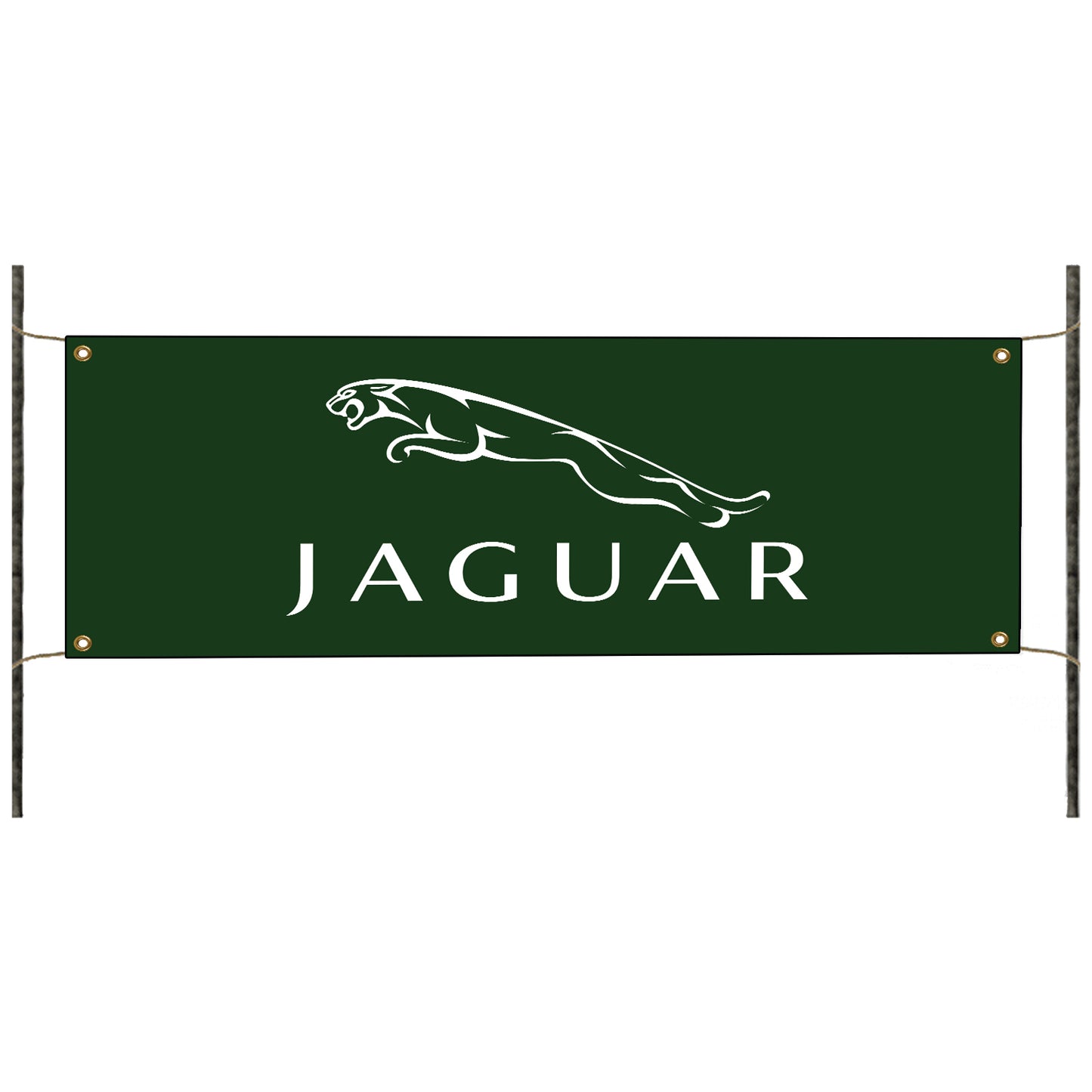 Jaguar vinyl printed banner sign