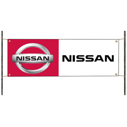 Nissan vinyl printed banner sign