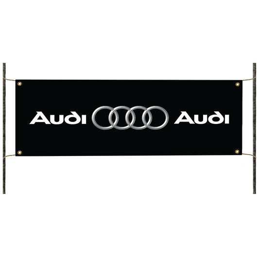 Audi vinyl printed banner sign