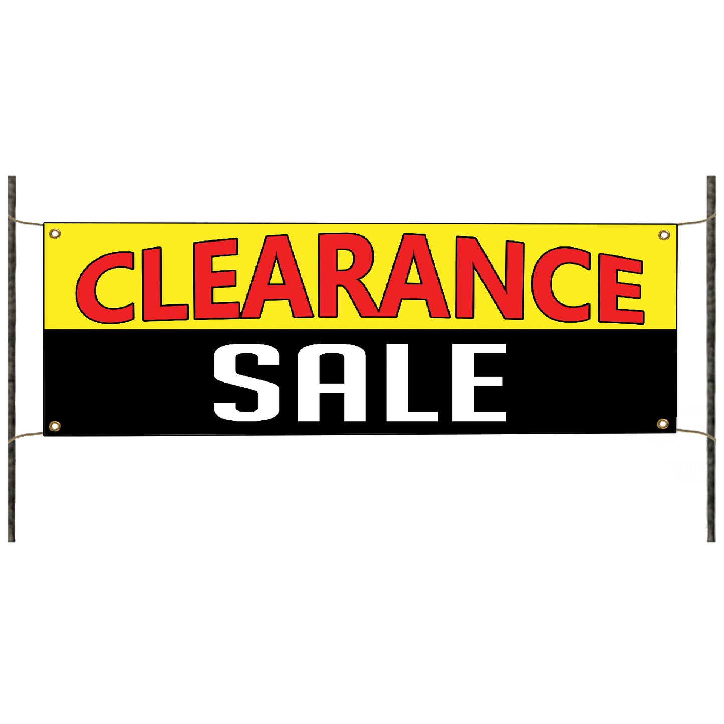 Clearance sale vinyl printed banner sign