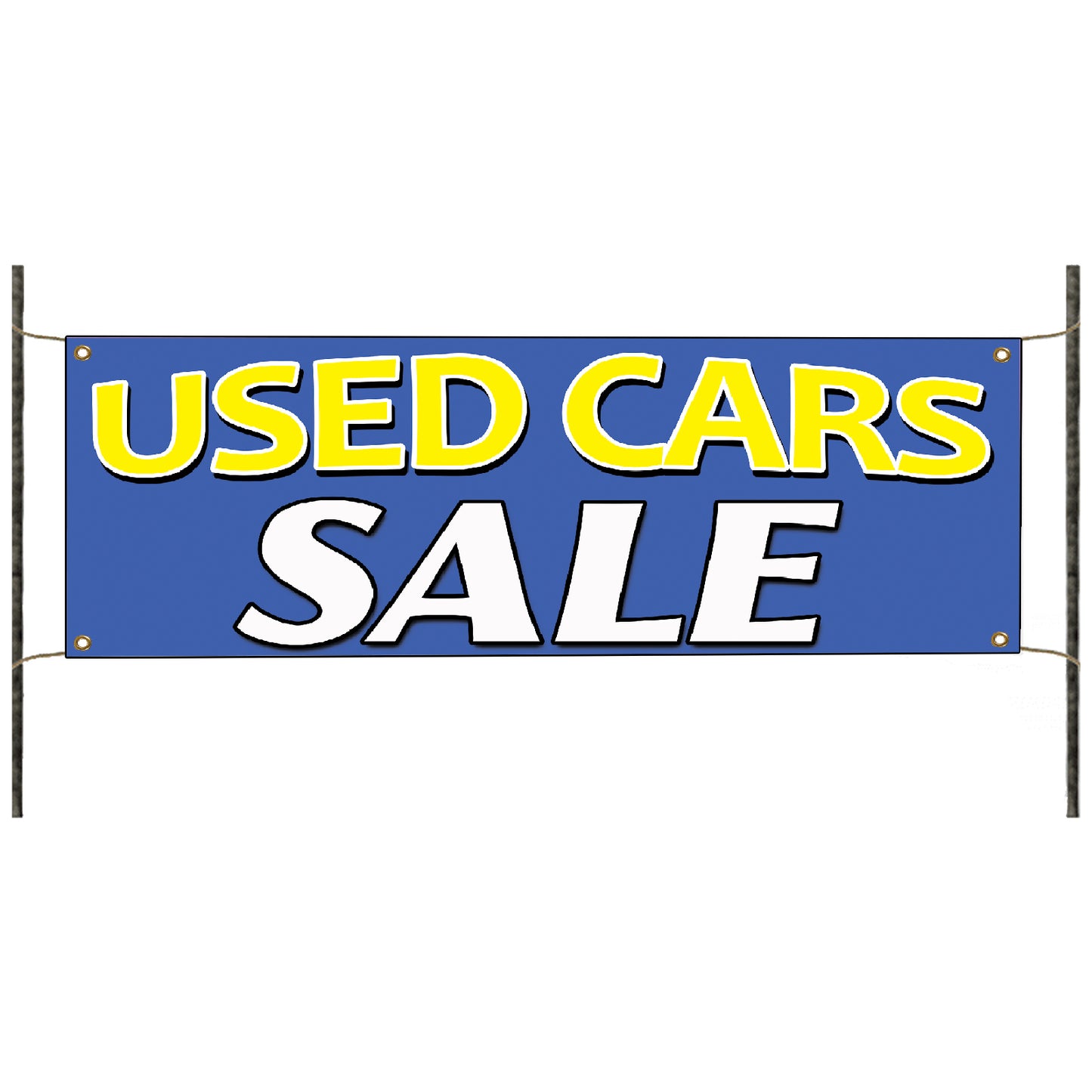Used cars sale vinyl printed banner sign