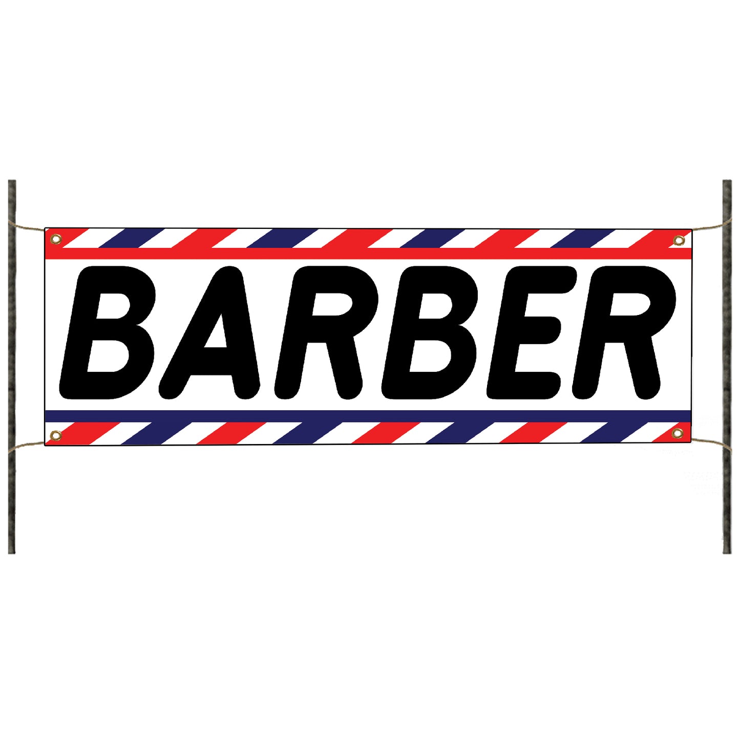 Barber vinyl printed banner sign