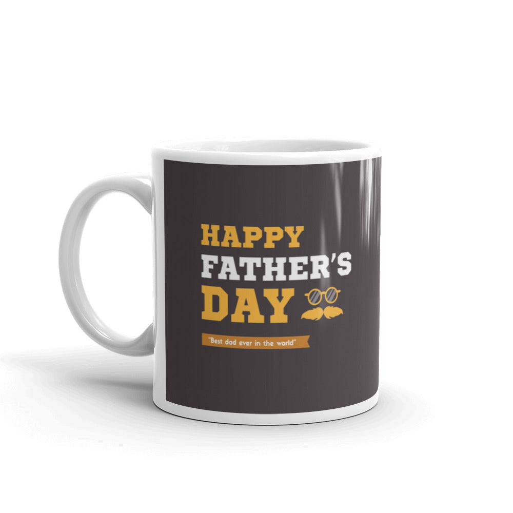 Happy Father's Day Best Dad Ever In The World Coffee Tea Ceramic Mug/Cup