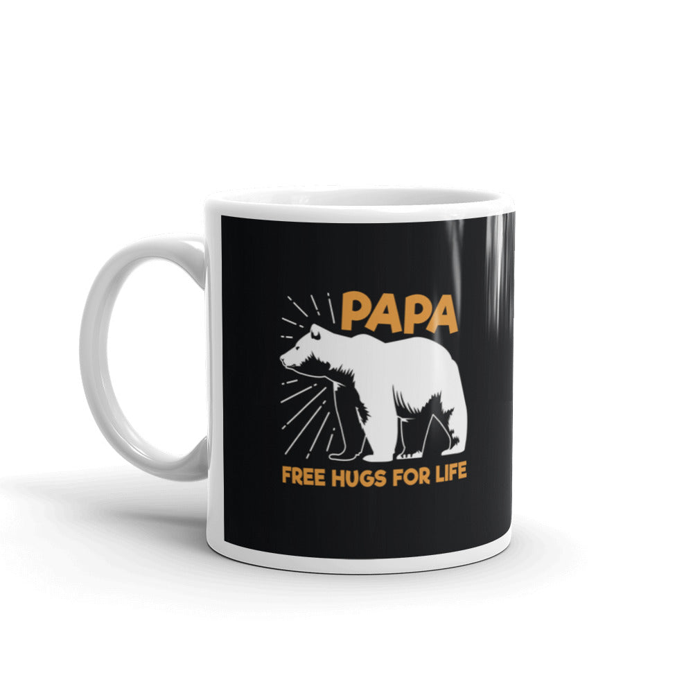 Papa Free Hugs For Life Father's Day Gifts Coffee Tea Ceramic Mug/Cup
